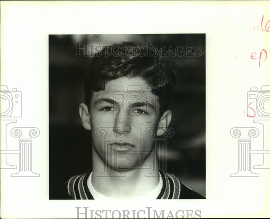 1994 Press Photo Ryan Hess, Holy Cross wrestler. - nob35454 - Historic Images