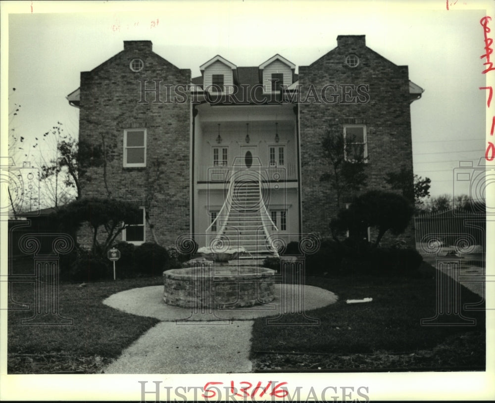 1989 Press Photo House at 24 Verde Street in Kenner - nob35537 - Historic Images