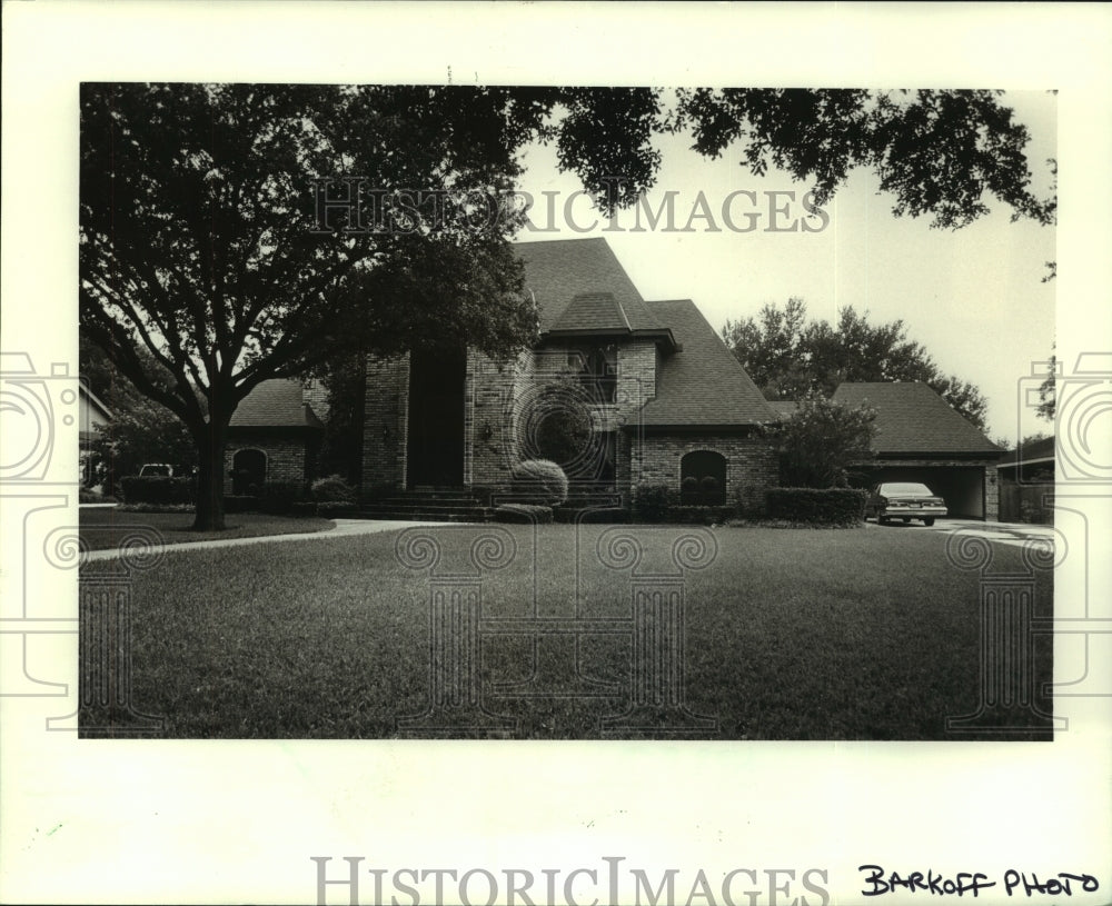 1958 Press Photo Housing - House property at 2460 Bedford in Algiers - nob35626 - Historic Images