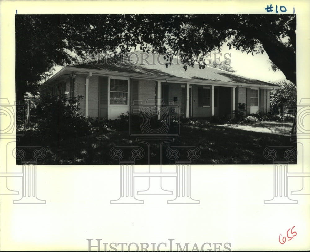 1989 Press Photo House at 540 Emerald Street - Historic Images