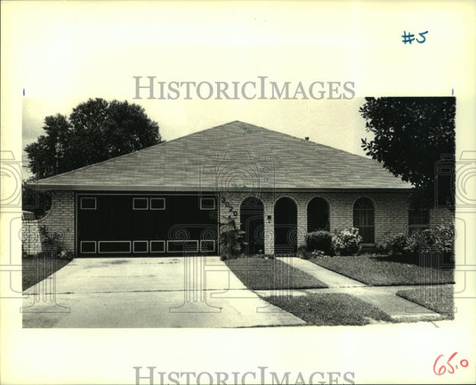 1989 Press Photo Real estate house located at 3020 Taft Park in Metairie - Historic Images