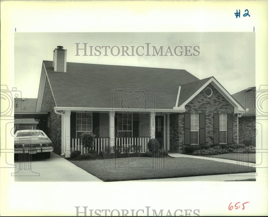 1989 Press Photo Housing - Sold house at 4420 Genie Street in Meraux - Historic Images