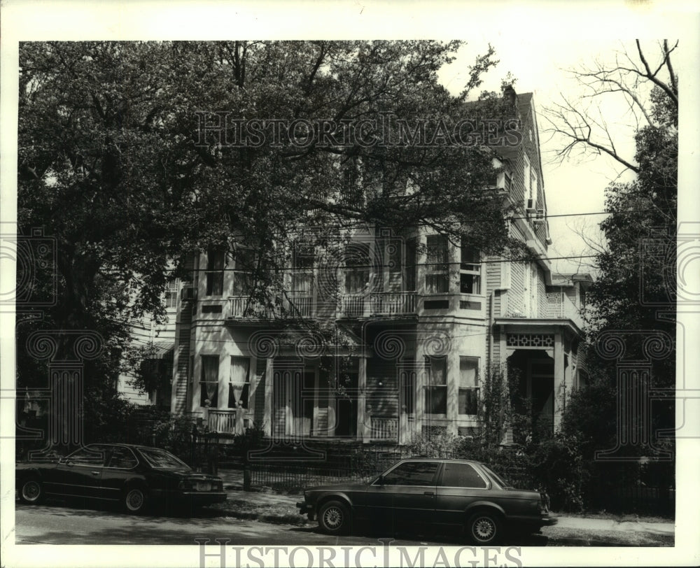 1986 Press Photo Property at 3219-21 Prytania Street, New Orleans, Sold - Historic Images