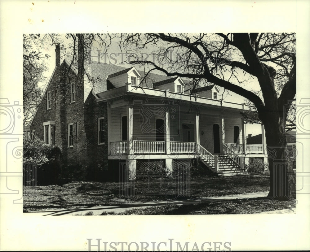 1986 Press Photo House on #47 Pelham Avenue, Metairie - nob35762 - Historic Images