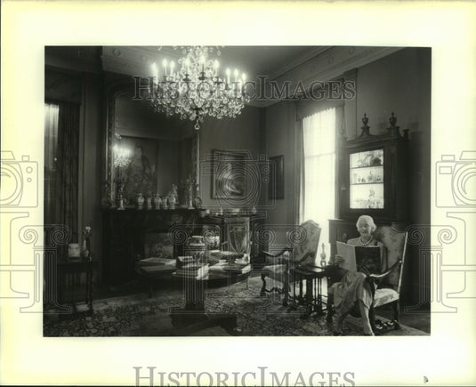 1989 Press Photo The home of Mrs. Frank Strachan, 1134 First Street, New Orleans - Historic Images