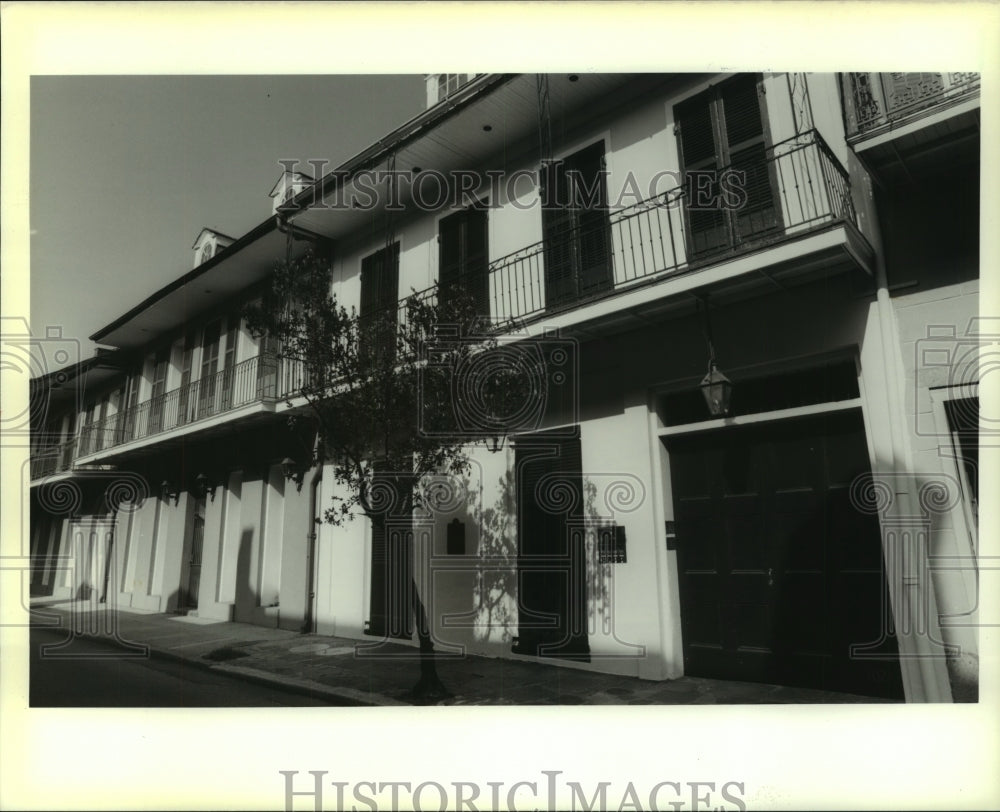 1989 Press Photo Exterior of Fred Lupin&#39;s Home at 1021 Chartres - Historic Images