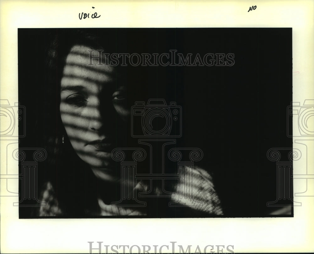 1996 Press Photo Esta Fisher, patient at Women&#39;s Center for the New Orleans - Historic Images