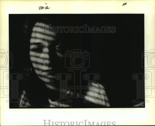 1996 Press Photo Esta Fisher, patient at Women's Center for the New Orleans - Historic Images