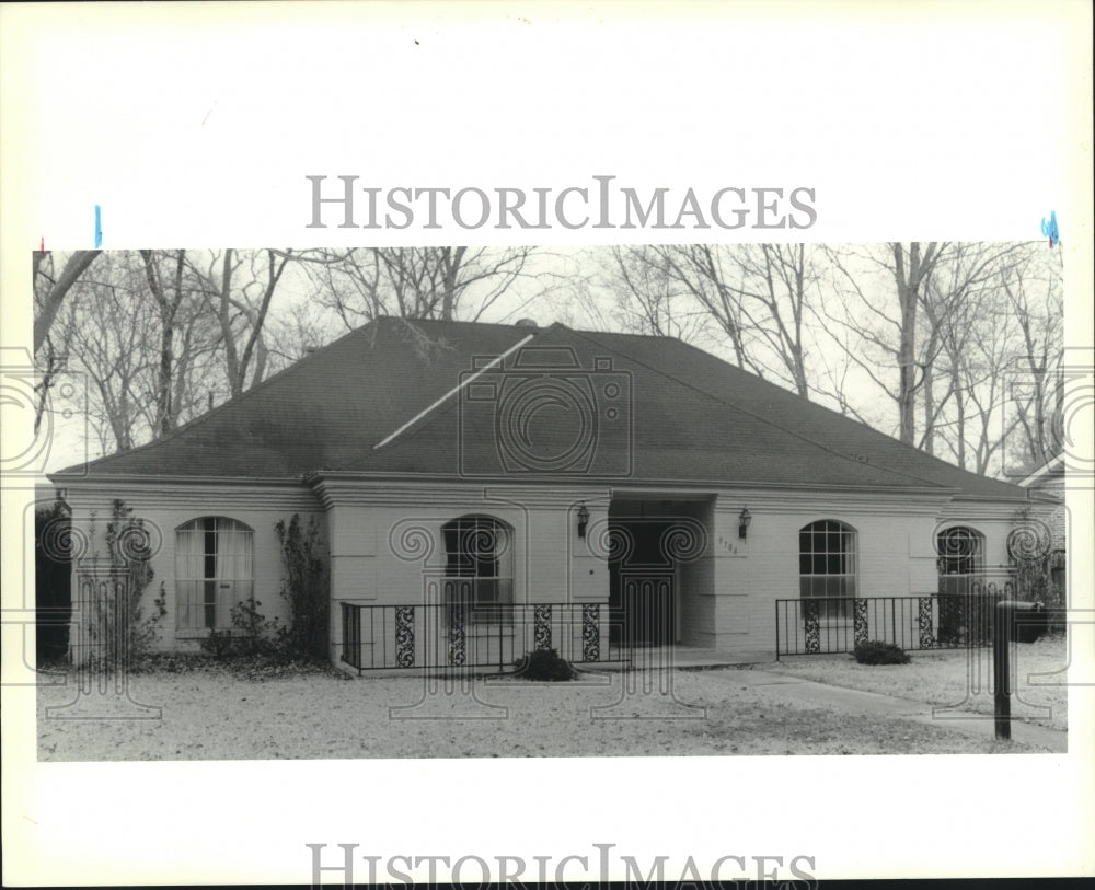 1990 Press Photo Home at 9708 Dart Street, River Ridge Louisiana. - Historic Images