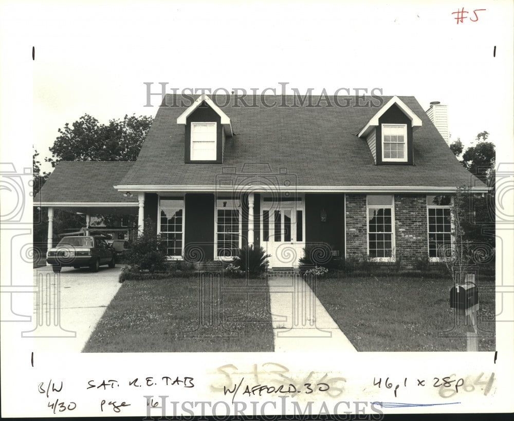 1989 Press Photo A beautiful home in River Ridge, #20 Watters Court - Historic Images