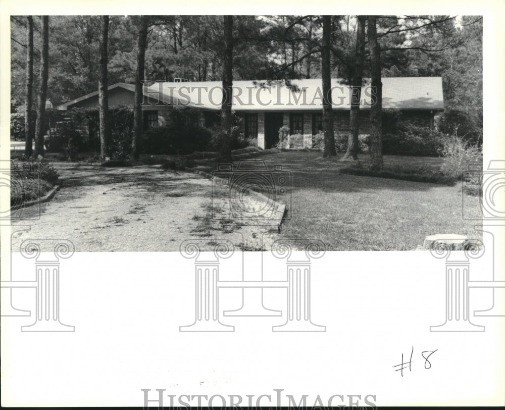 1991 Press Photo Housing - 154 Bertel Dr. Covington, Louisiana - nob36152 - Historic Images