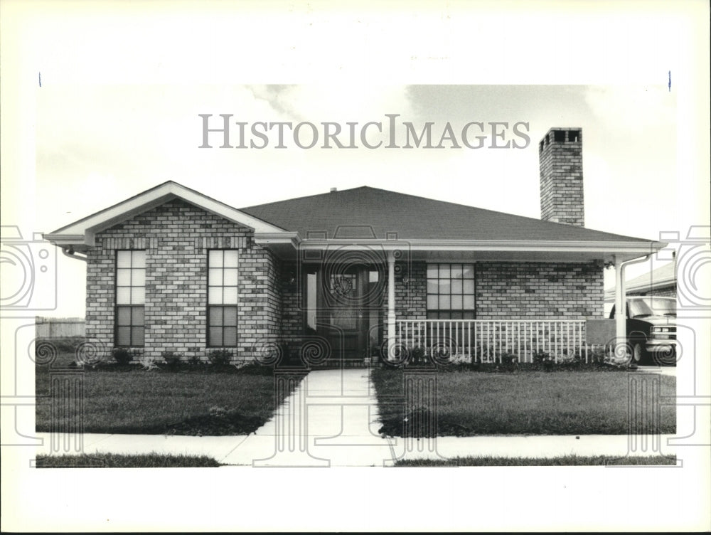 1990 Press Photo View of property located at 4404 Ehrhard Drive in Meraux - Historic Images