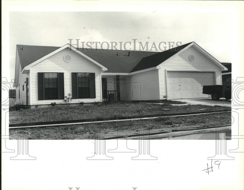 1991 Press Photo View of property located at 1920 Brighton Place in Harvey - Historic Images