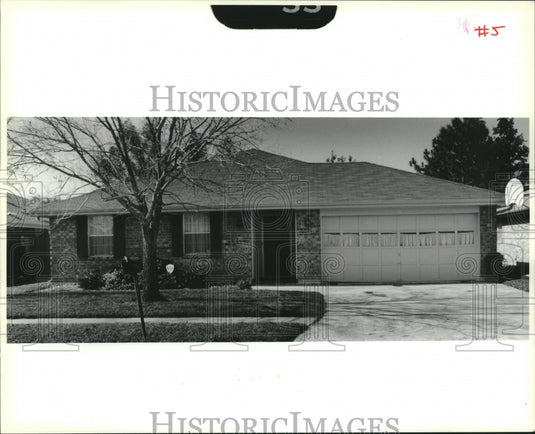 1990 Press Photo Real Estate House Mug - 31 Moselle Kenner - Historic Images