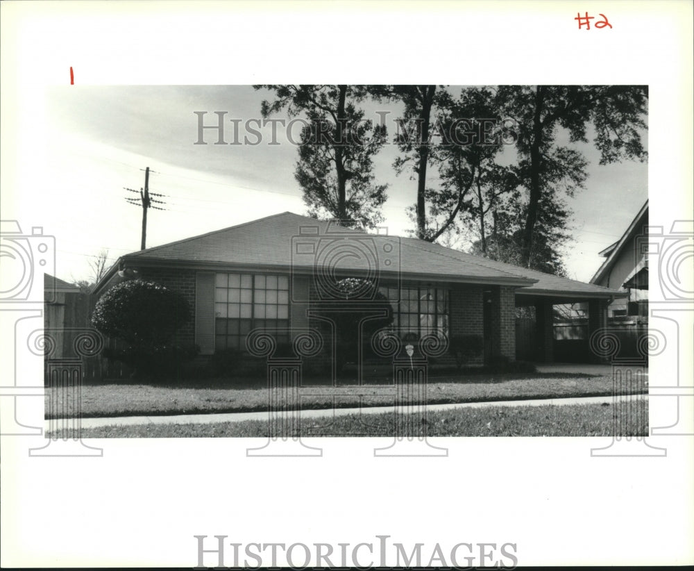 1990 Press Photo House Mug - 5001 Willy in Marrero - Historic Images