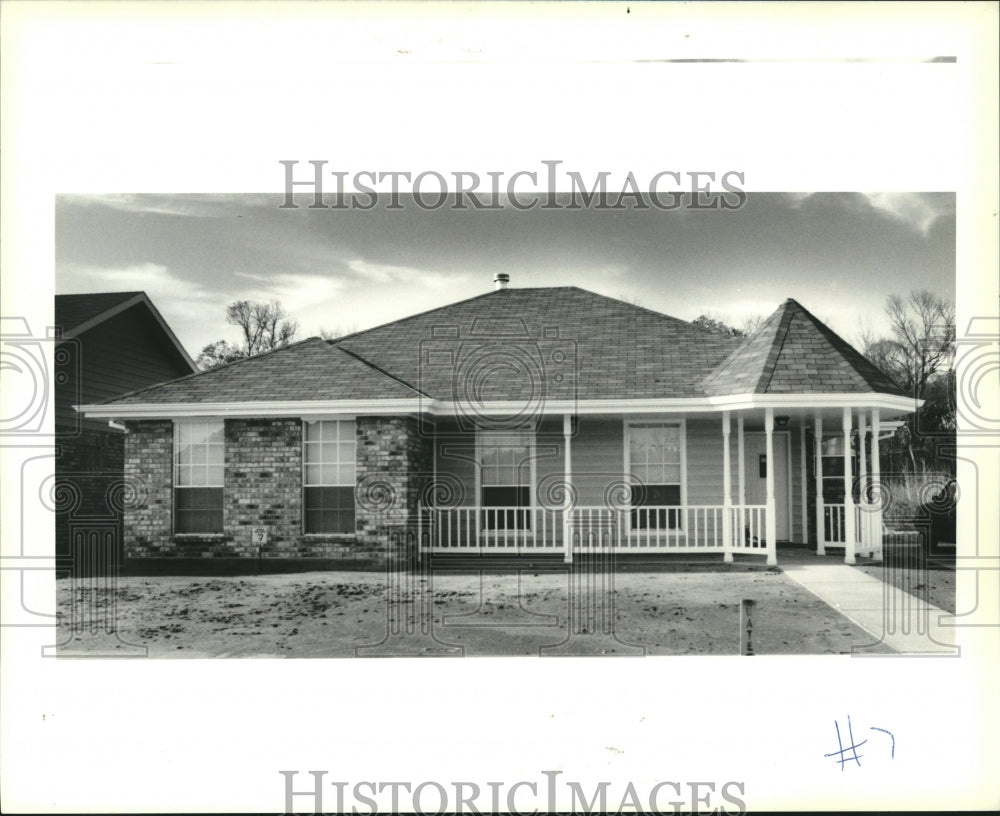 1991 Press Photo House at 2908 Deer Creek Drive, Meraux - nob36237 - Historic Images