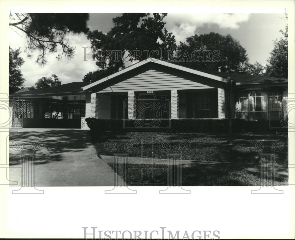 1990 Press Photo House on 2005 Suwannee in Marrero - Historic Images