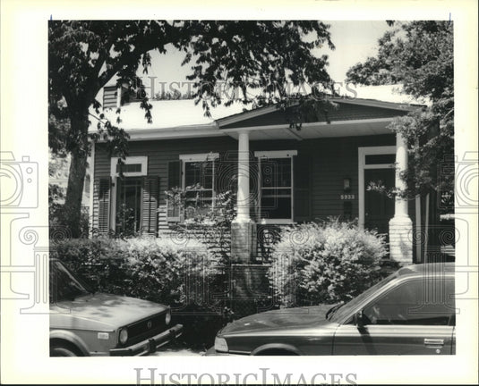 1990 Press Photo House on 5933 Chestnut Street, New Orleans - Historic Images