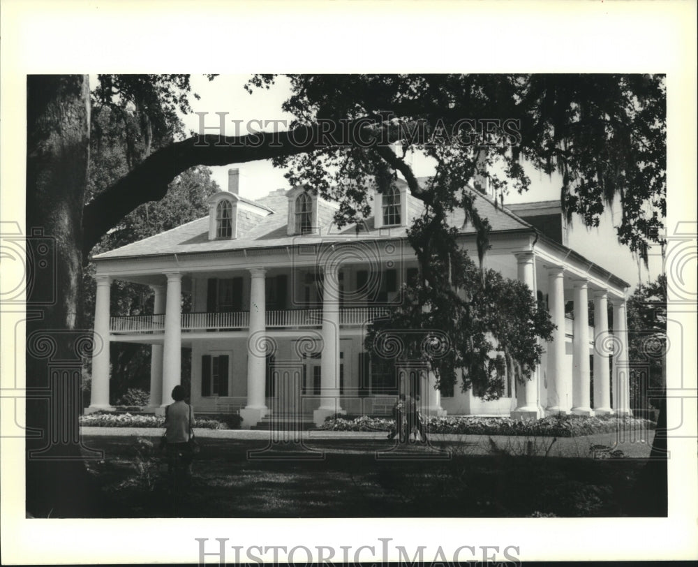 1989 Press Photo Facade of the Houmas House - Historic Images