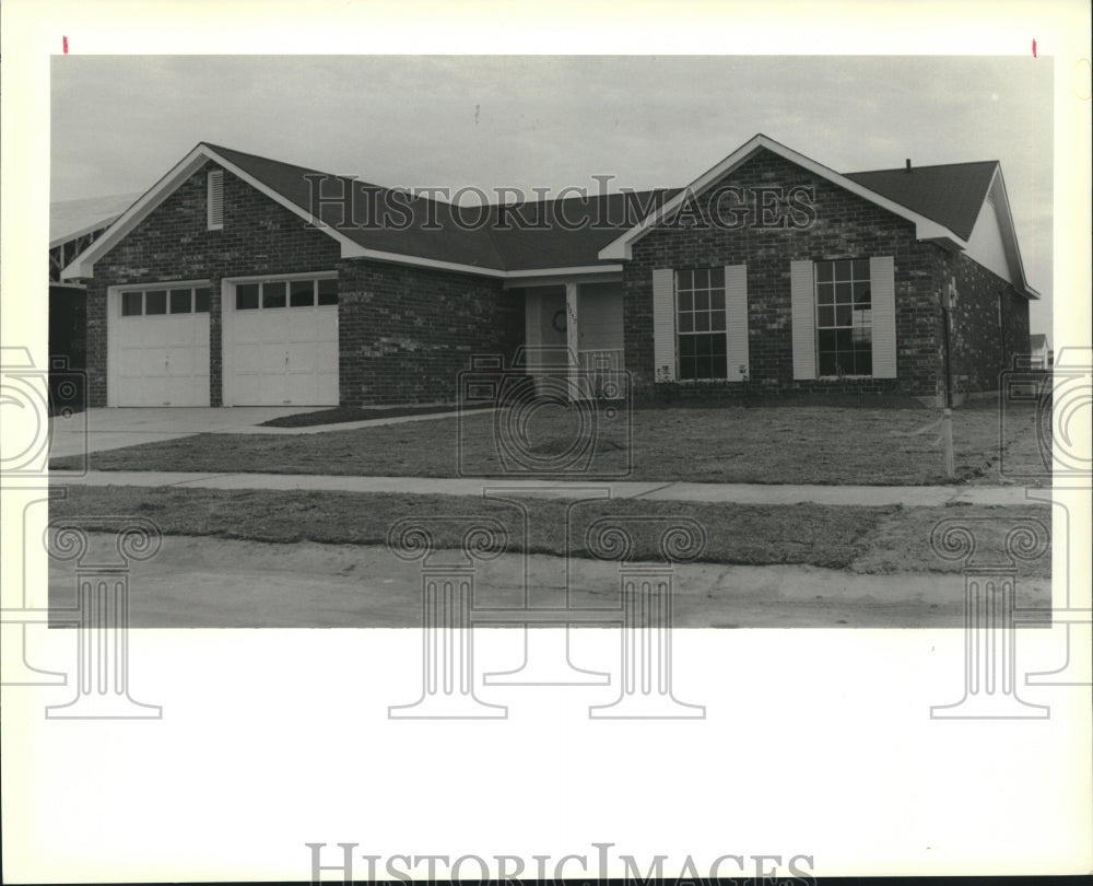 1990 Press Photo House on 3257 Chimney Lane in Harvey - Historic Images