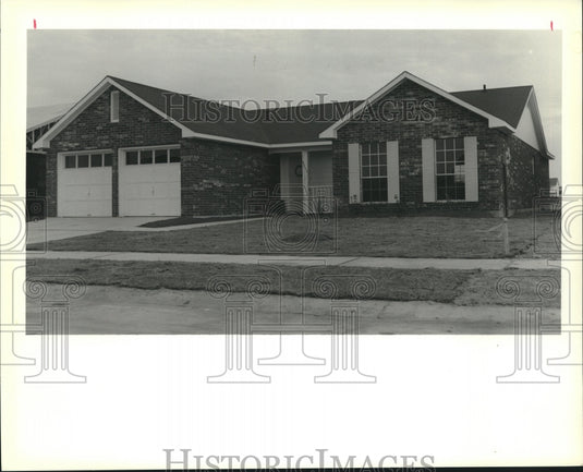 1990 Press Photo House on 3257 Chimney Lane in Harvey - Historic Images