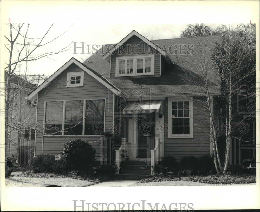 1990 Press Photo House on 224 Glenwood in Metairie - Historic Images