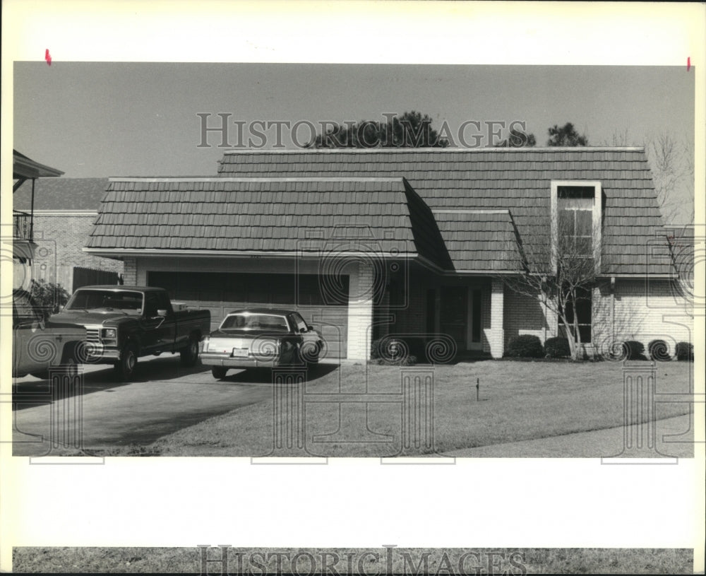 1990 Press Photo House on 5921 Cleveland Place, Metairie - Historic Images