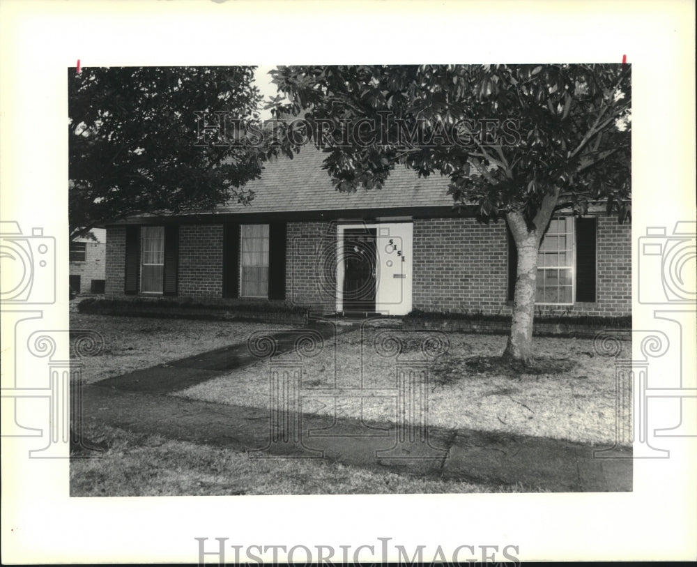 1989 Press Photo 5151 Carlisle Court in Algiers - Historic Images