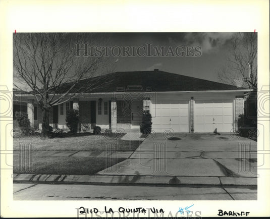 1990 Press Photo House on 2110 La Quinta Via - Historic Images