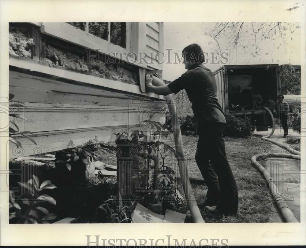 1977 Press Photo Renovation of Parkway &amp; Park Commission home on Gentilly Blvd - Historic Images