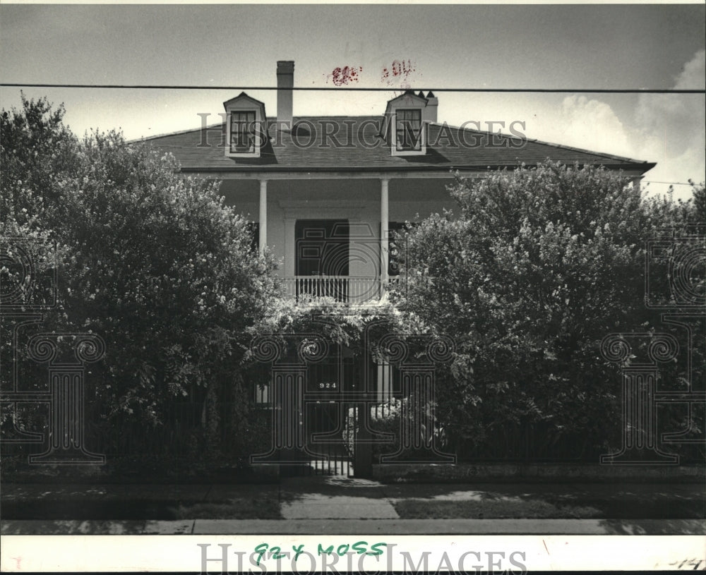 1983 Press Photo Oldest structures in New Orleans for historic landmark status - Historic Images