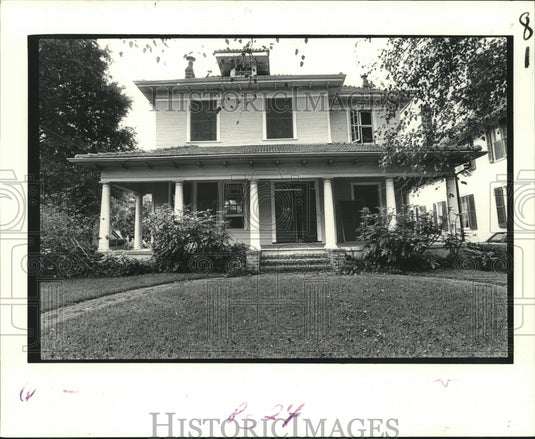 1982 Press Photo Webster St., Uptown New Orleans sold to Dr. & Mrs. Ralph Nix - Historic Images