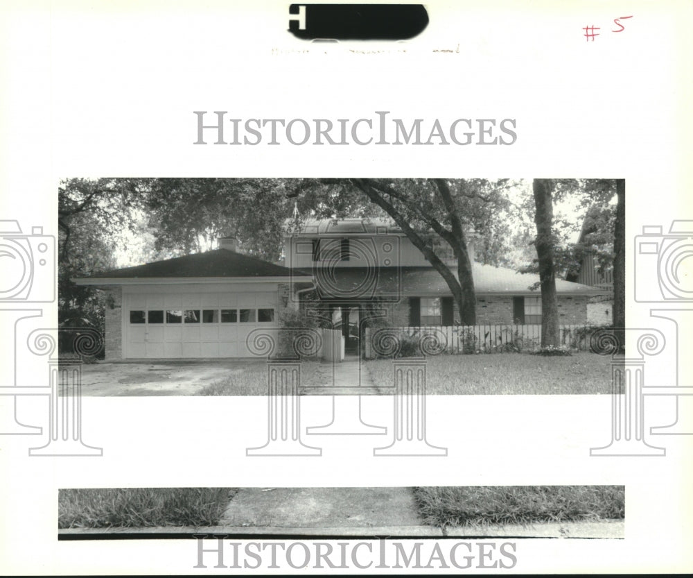 1992 Press Photo House at 10113 Idlewood Place in Riverridge - nob36406 - Historic Images