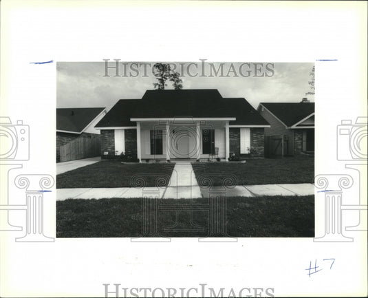 1991 Press Photo Real estate house at 2625 Foliage in Marrero - nob36428 - Historic Images