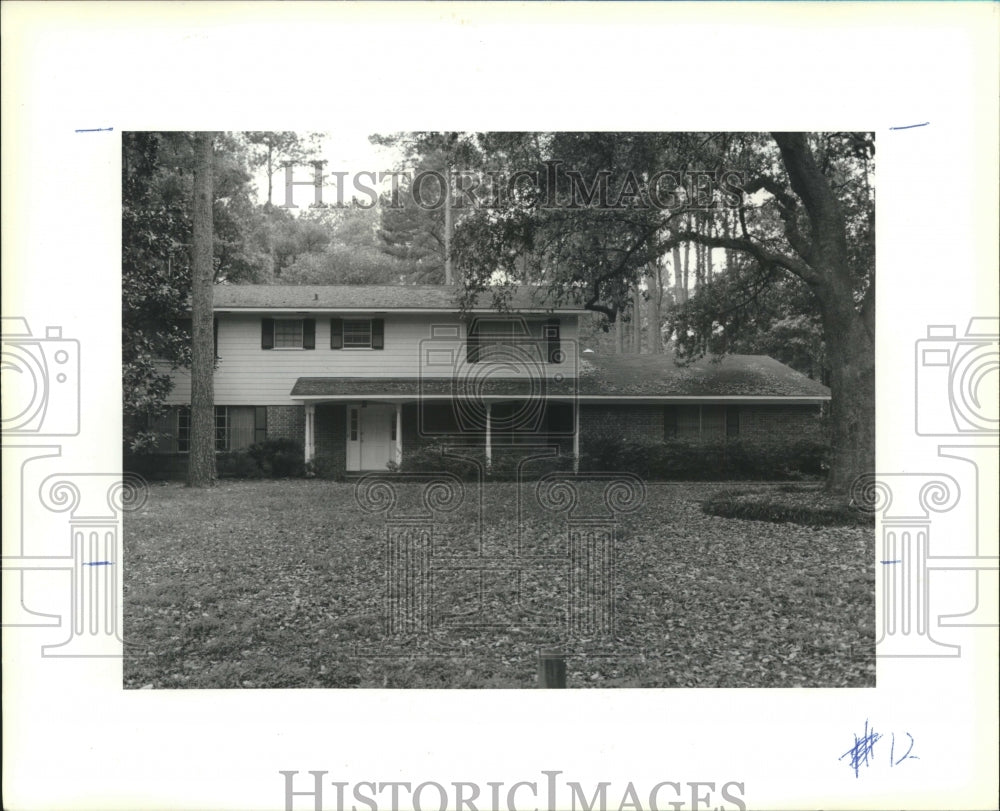 1991 Press Photo Residence at 109 North Drive in Covington - Historic Images