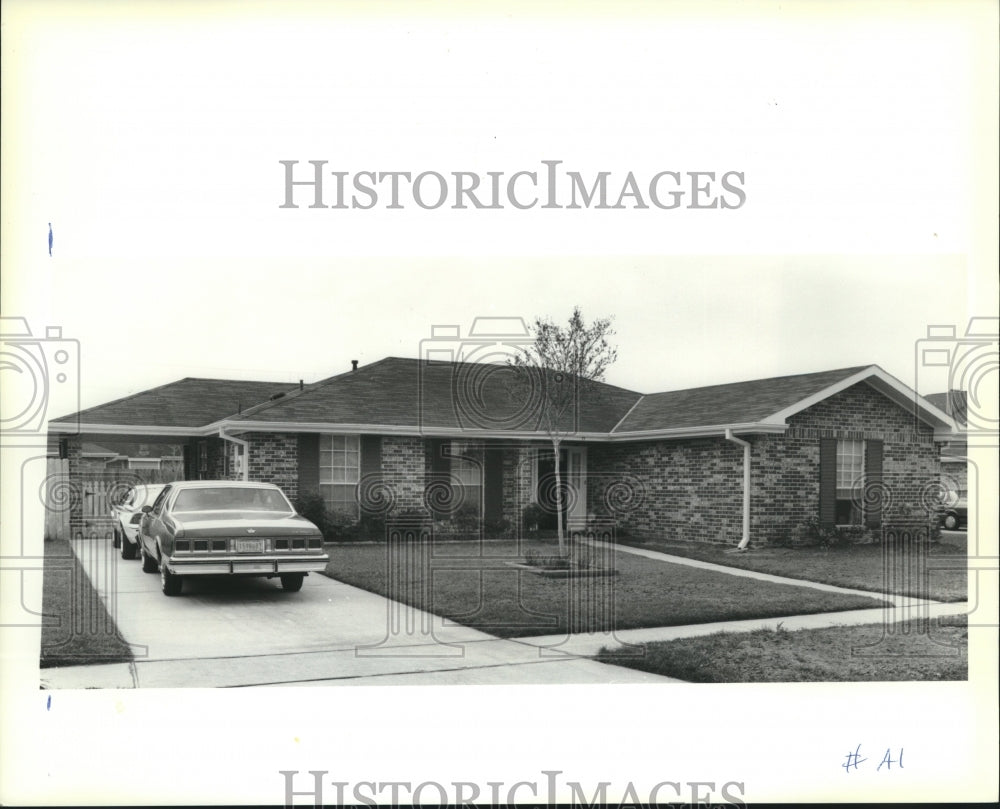 1991 Press Photo Residence at #17 Grand Bay Court, Kenner - Historic Images