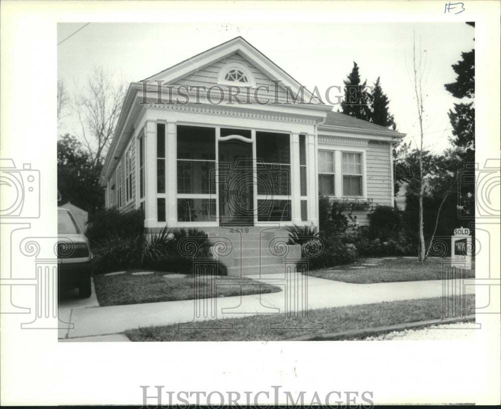 1990 Press Photo Real Estate Mug, 4419 St. Ann St. - Historic Images