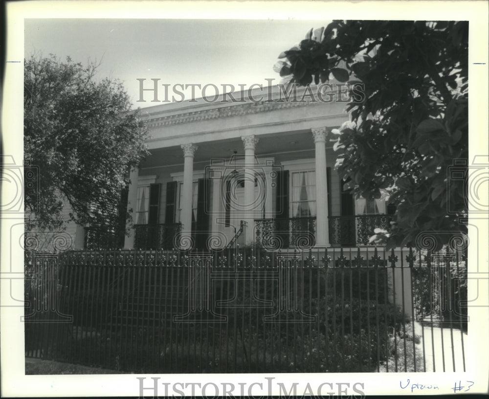 1991 Press Photo House mugs - 1118 Fourth Street, New Orleans - Historic Images