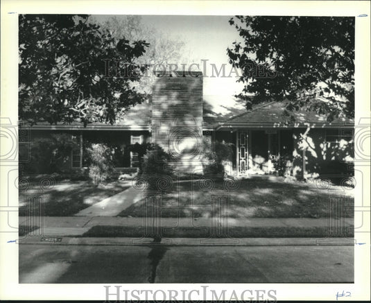 1991 Press Photo New Orleans Properties...6225 Cartier Street (Lakefront - Historic Images