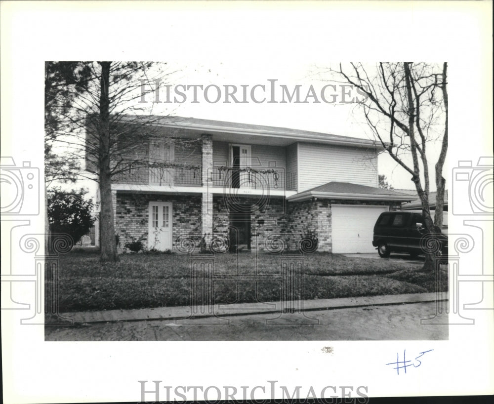 1991 Press Photo Sold property at 4640 Lafon Drive in East New Orleans - Historic Images