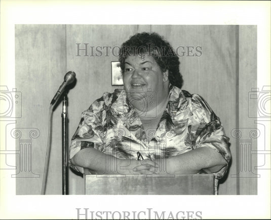 1993 Press Photo Janice Hymel, St. Charles Parish Registrar of Voters - Historic Images
