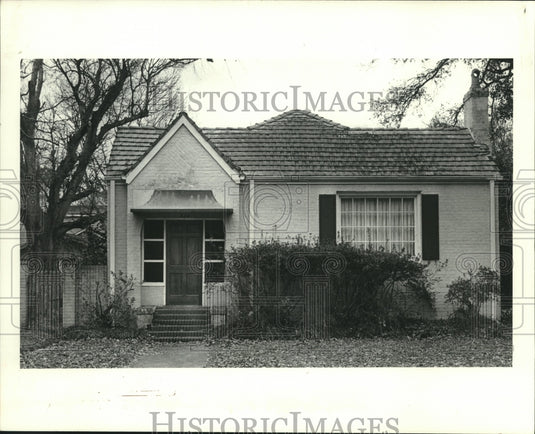 1984 Press Photo Property at 224 Dorrington Boulevard in Metairie- Sold - Historic Images