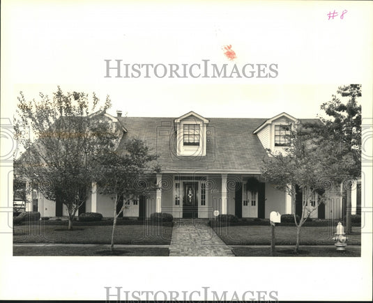 1989 Press Photo House on 4421 Janice Avenue in Metairie - Historic Images