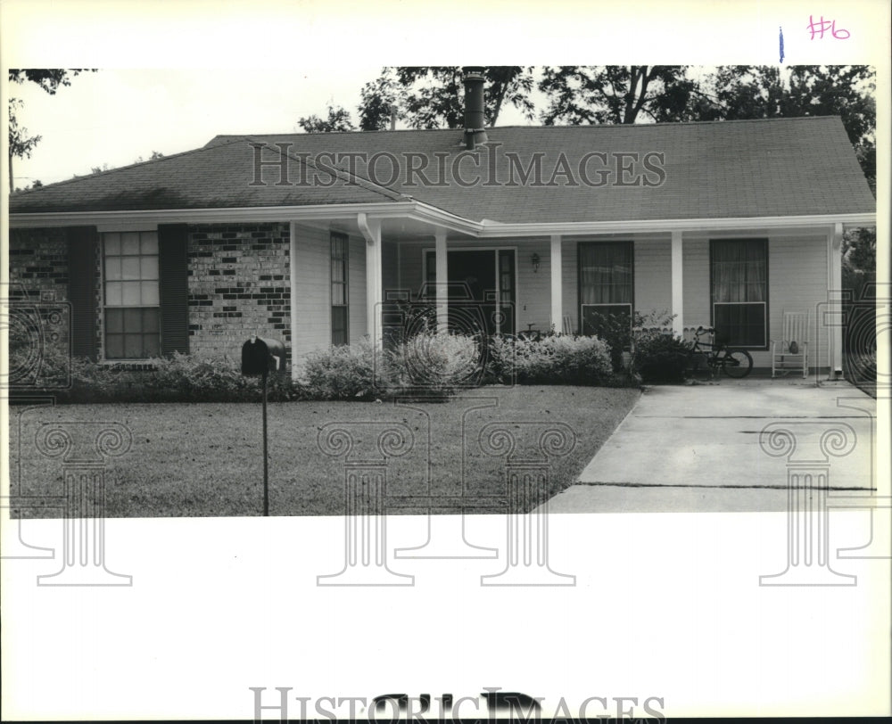 1989 Press Photo House on 713 Park Ridge in River Ridge - nob36813 - Historic Images