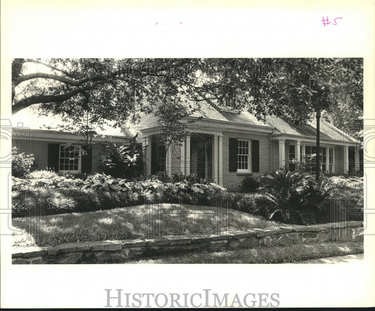 1989 Press Photo House on 105 Mulberry in Old Metairie - Historic Images