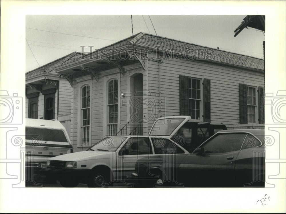 1989 Press Photo House on 2530 Chartres Street - nob36827 - Historic Images