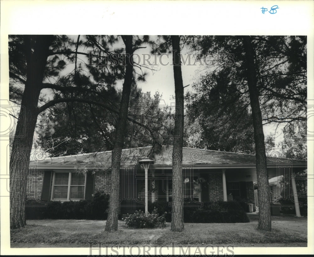 1989 Press Photo House on 113 Valerie in Riverridge - Historic Images