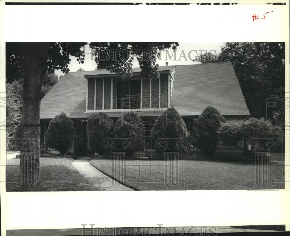 1989 Press Photo House on 5650 LaCour Monique in Algiers - Historic Images