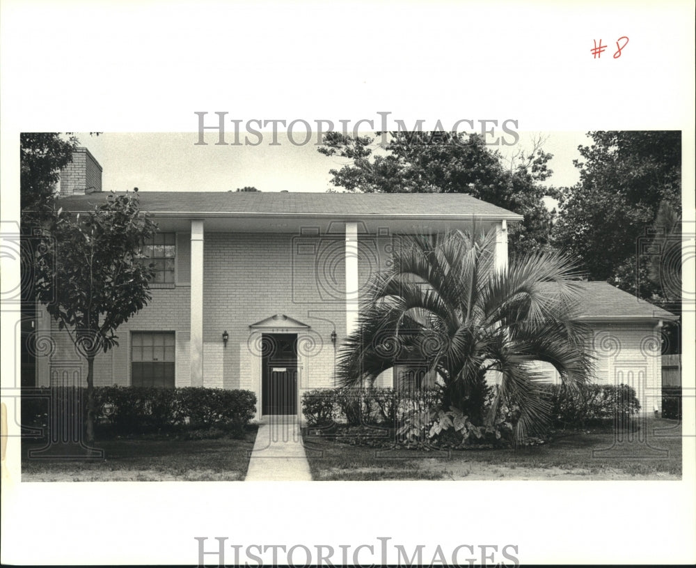 1989 Press Photo House on 4708 James Drive in Metairie - Historic Images