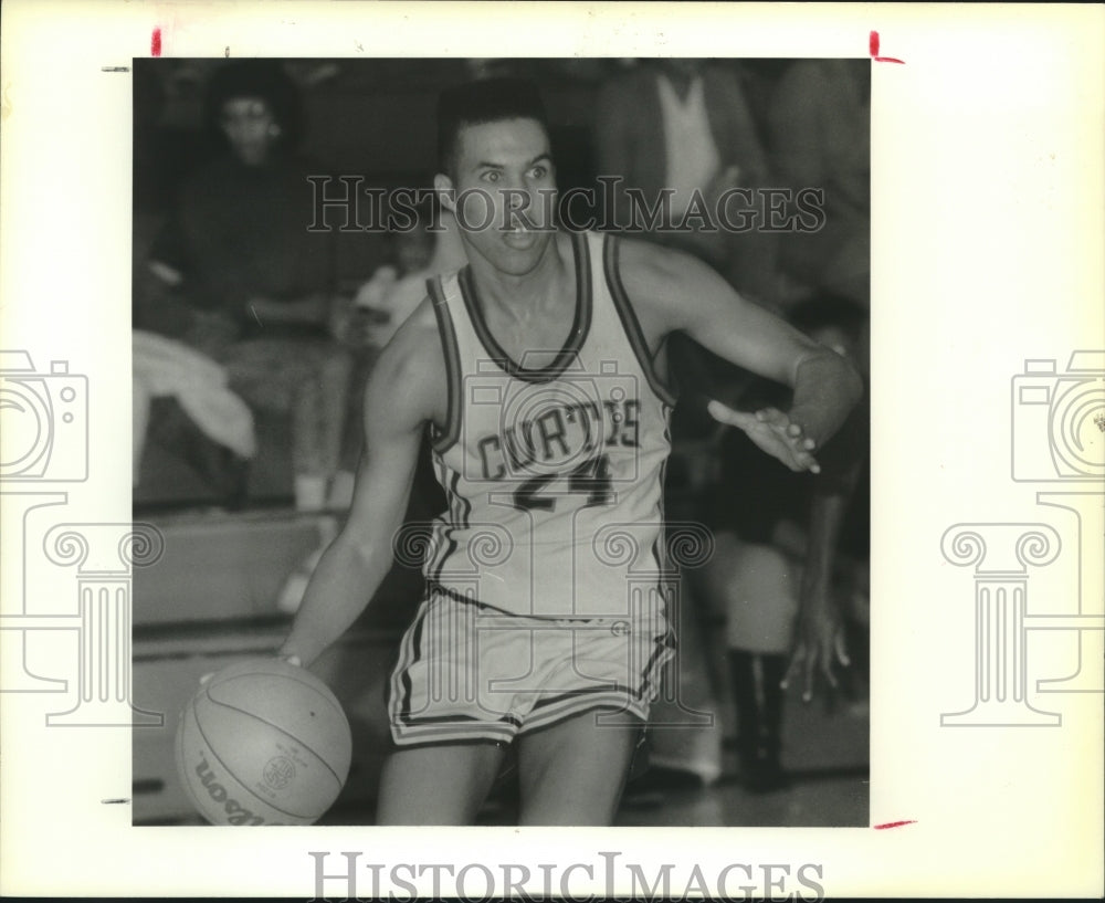 1991 Press Photo Basketball player Keenan Hurst of John Curtis - Historic Images